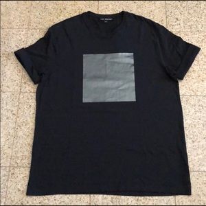 Neil Barrett 2018 metallic t shirt.
